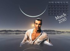 Adrian Paul March Calendar FREE