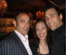 Adrian Paul and Alexandra Tonelli