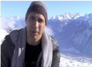 Adrian Paul in Switzerland Jan 2009