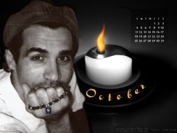 Adrian Paul October free Calendar